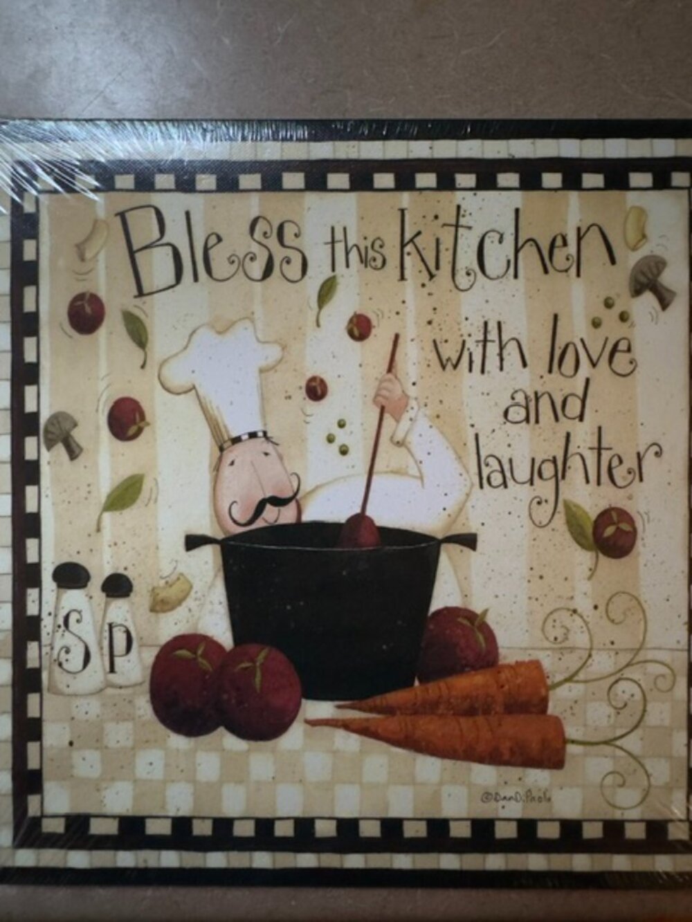 Decorative kitchen wall art
